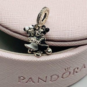 PANDORA Disney Mickey And Minnie Dancing Charm